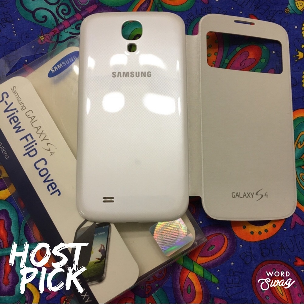Samsung Galaxy S4 S-View Flip Cover
